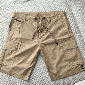 Diesel Tan Cargo Shorts Mens size 34 waist